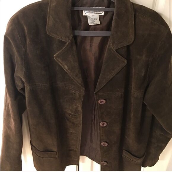 100% Leather Suede Jacket - Picture 7 of 11